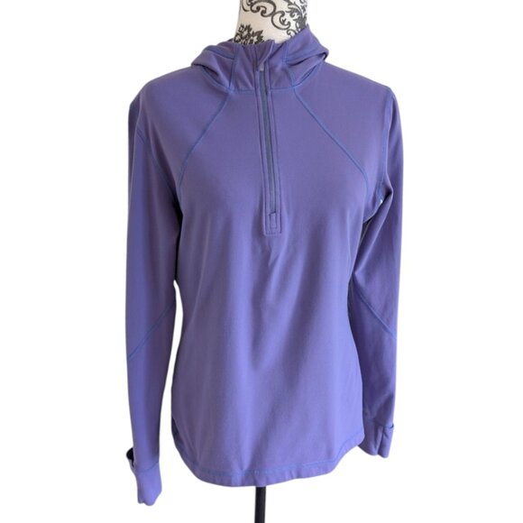Lululemon Jet Jacket With Hood Lavender Purple Rel: 2006 Vintage Women's size 12 - Picture 2 of 10